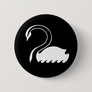 Kapitein Swan Flag Button
