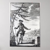 Kapitein Teach, gewoonlijk Blackbeard genoemd Poster (Voorkant)