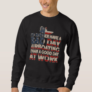 Kapitein Than Good Day op het werk, Amerikaans vli Trui