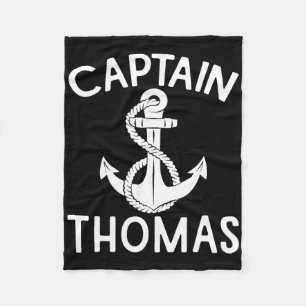 Kapitein Thomas Anker Jacht Zeilboot Schip Boot Fleece Deken