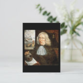 Kapitein Thomas Smith Self Portrait Briefkaart (Staand voorkant)