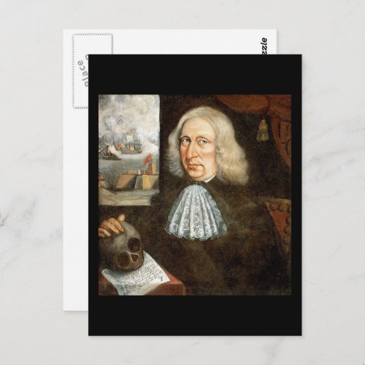 Kapitein Thomas Smith Self Portrait Briefkaart (Voorkant / Achterkant)