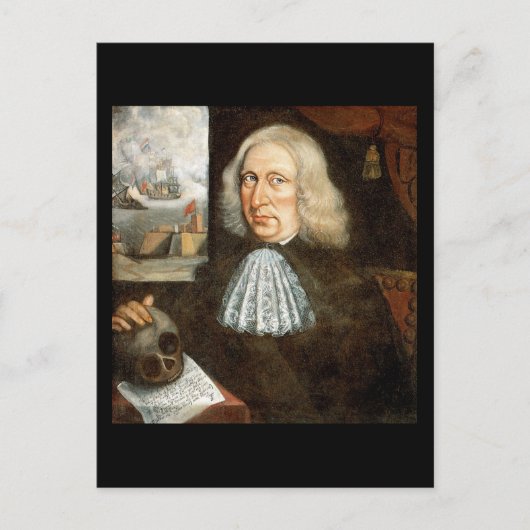 Kapitein Thomas Smith Self Portrait Briefkaart (Voorkant)