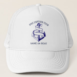 Kapitein Uw Bootnaam  Trucker Pet
