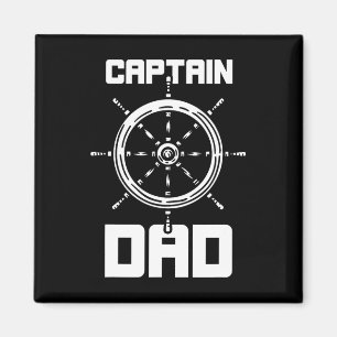 Kapitein Vader Vaart Schip Boot Jacht Vader Papa P Magneet