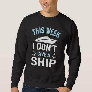 Kapitein van cruiseschip deze week heb ik geen Gi Trui