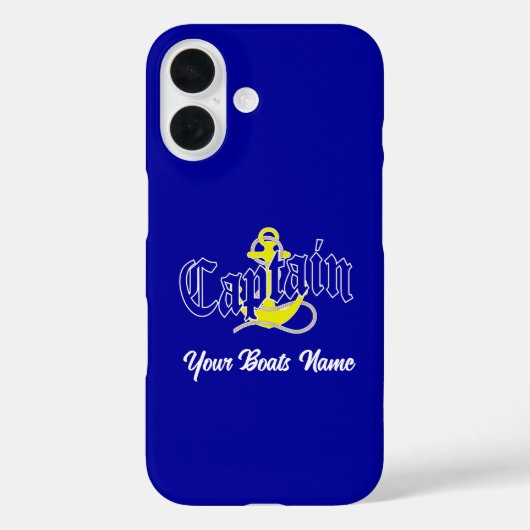 Kapitein van de boot Case-Mate iPhone case (Achterkant)