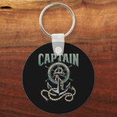 Kapitein van de boot sleutelhanger (Voorkant)