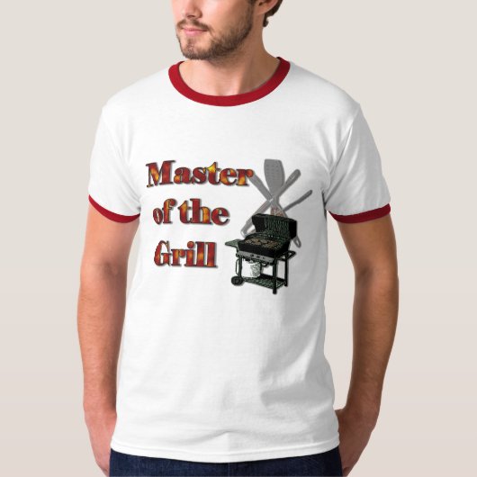 Kapitein van de Grill T-shirt (Voorkant)