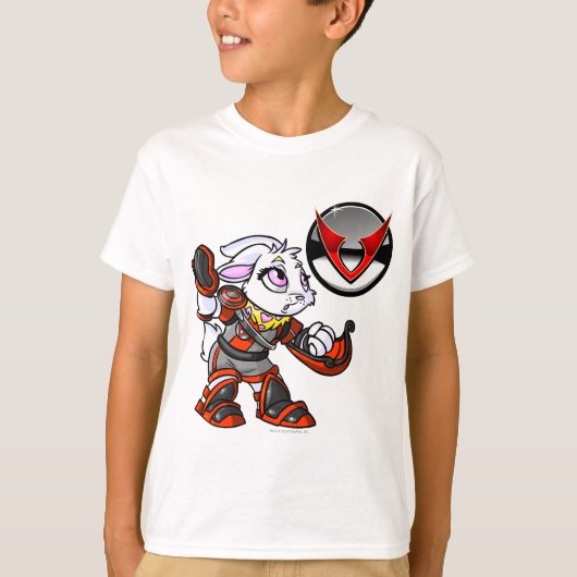 Kapitein van het Ruimtestation van virtupets 1 T-shirt (Voorkant)