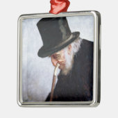 Kapitein van het Zee in ruste uit Massachusetts, 1 Metalen Ornament (Links)