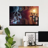 Kapitein van het Zee Poster (Thuiskantoor)