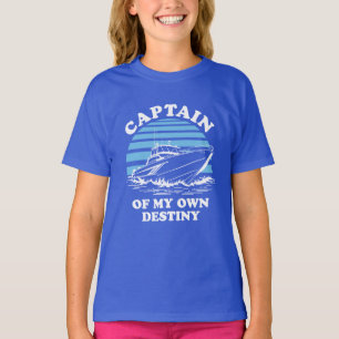 Kapitein van mijn eigen lot   Offerte boot T-shirt