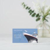 Kapitein Visitekaartje (Staand voorkant)