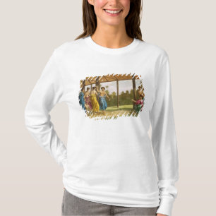 Kapitein Wallis, bij zijn aankomst in O'Taheite T-shirt