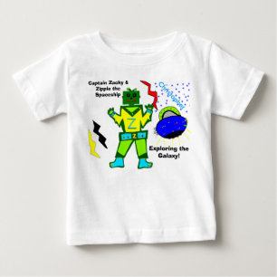 Kapitein Zacky Green Robot Zippie Spaceship