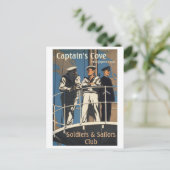 Kapitein's Cove Briefkaart (Staand voorkant)