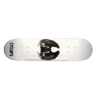 kapot gegaan skateboard
