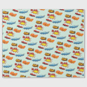 Kapow! Blam! Pow! Aaagh! Cadeaupapier (Vlak)