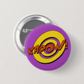 Kapow Comic Book Badge Ronde Button 5,7 Cm (Voorkant /achterkant)