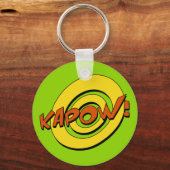 Kapow Comic Book Sleutelhanger (Voorkant)