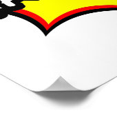 Kapow Comic T-shirt Poster (Hoek)