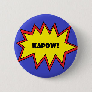 Kapow! Ronde Button 5,7 Cm
