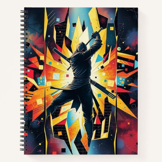 Kapow Superheld Notitieboek (Voorkant)