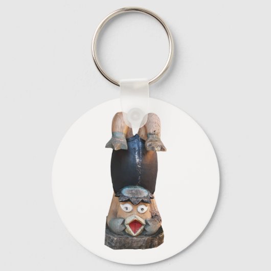 Kappa 河 童 Handstand Sleutelhanger (Voorkant)