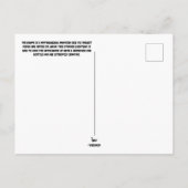 Kappa Cryptid Briefkaart (Achterkant)