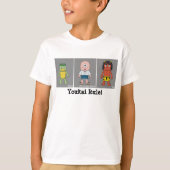 Kappa, Hitotsume-kozo en Oni-Cartoon Yokai T-shirt (Voorkant)