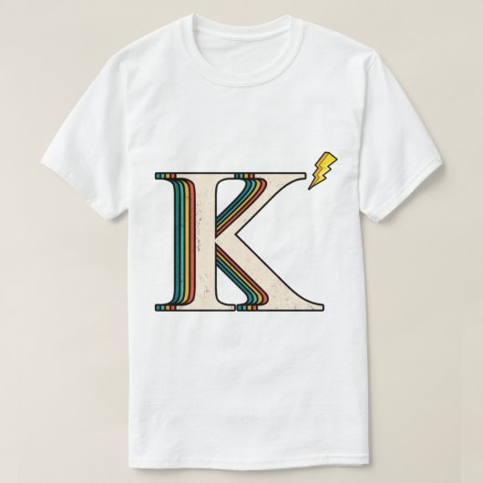 Kappa K Retro Brief Transparant T-shirt (Design voorkant)