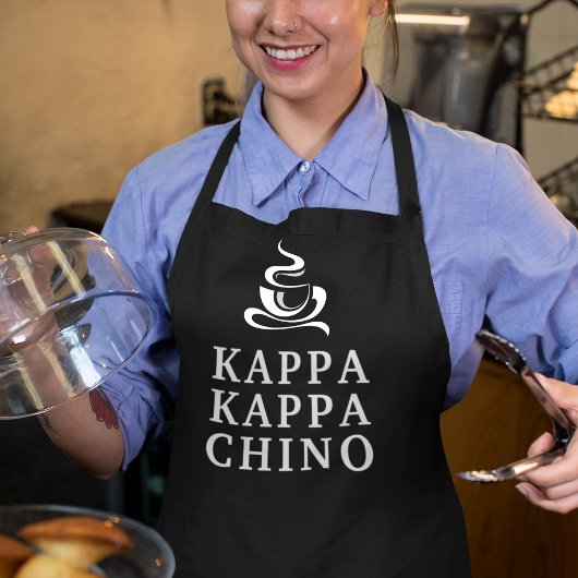 Kappa Kappa Chino Coffee Shop Life Schort