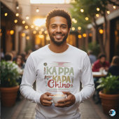 Kappa Kappa Chino Drôle T-Shirt Lover Café