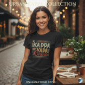 Kappa Kappa Chino Drôle T-Shirt Lover Café