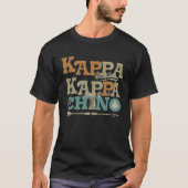 Kappa Kappa Chino Drôle T-Shirt Lover Café (Devant)