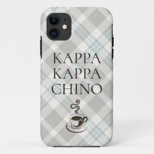 Kappa Kappa Chino Funny Coffee Lover iPhone 11 Hoesje