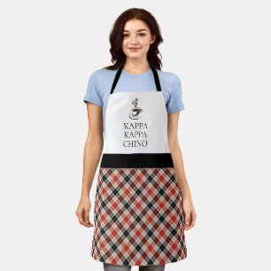 Kappa Kappa Chino Funny Coffee Lover Schort