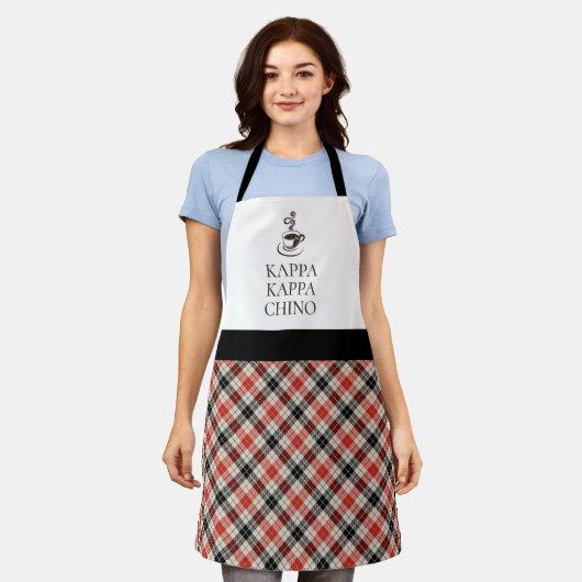 Kappa Kappa Chino Funny Coffee Lover Schort (Gedragen)