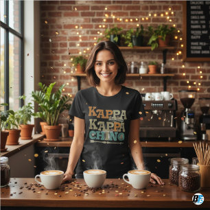 Kappa Kappa Chino Grappig Koffie Lover T-shirt