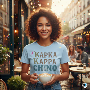 Kappa Kappa Chino Grappig Koffie Lover T-shirt