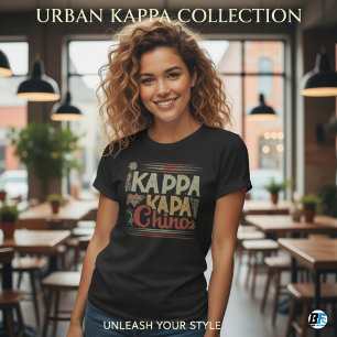 Kappa Kappa Chino Grappig Koffie Lover T-shirt