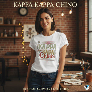 Kappa Kappa Chino Grappig Koffie Lover T-shirt