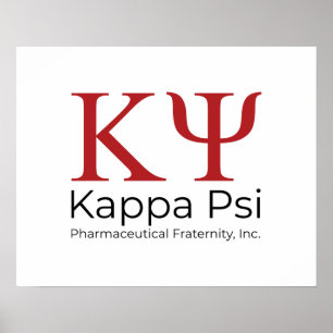 Kappa Psi Farmaceutische Broederschap Poster