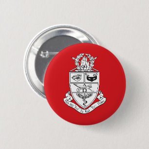 Kappa Psi Wapen Ronde Button 5,7 Cm