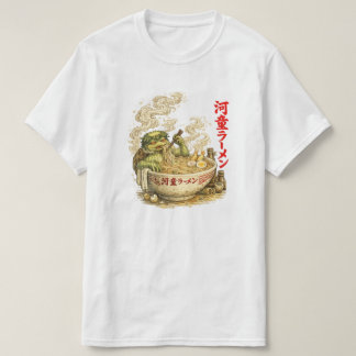 Kappa Ramen Bath – Yokai Noodle Spirit T-shirt