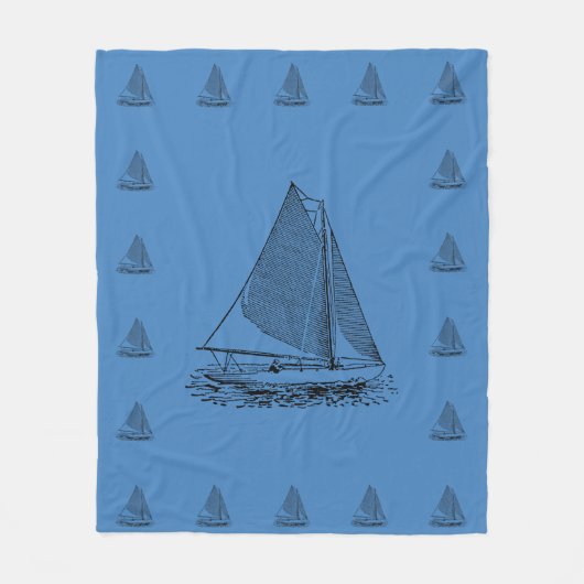 Kappen in een knockabout fleece deken (Voorkant)