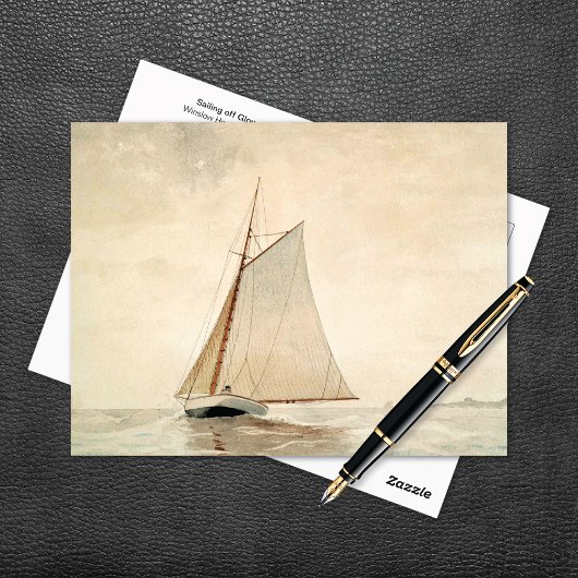 Kappen van Gloucester Winslow Homer Briefkaart