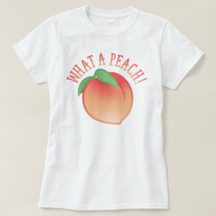 Kappen wat een peach t-shirt