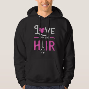 Kapper Haar Stylist Kapper Schaar Haar Gift Hoodie